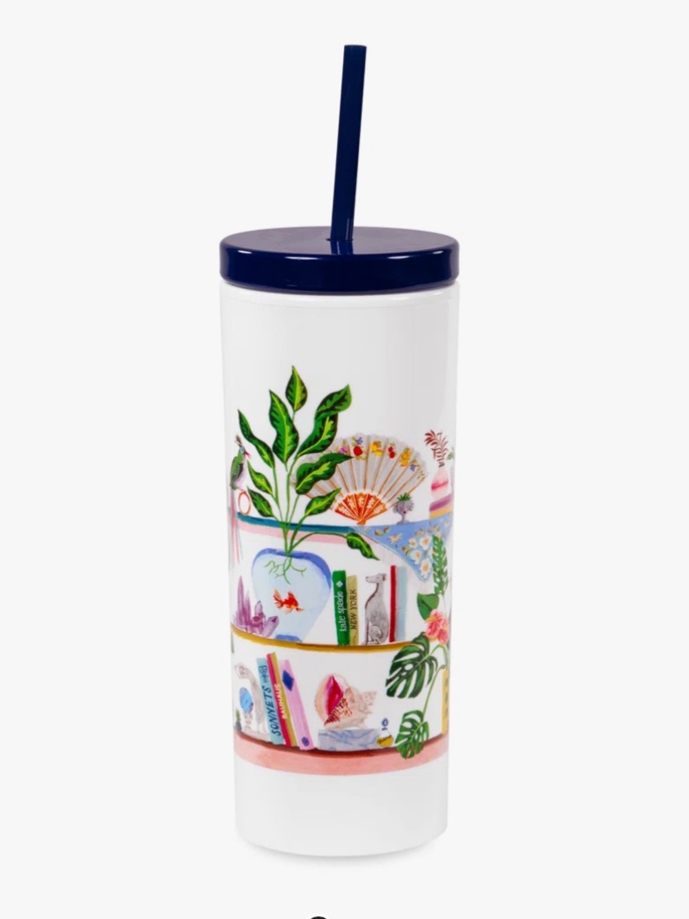 kate spade new york
Bookshelf Insulated Tumbler Drink Cup Water Bottle